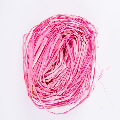 Rafia Akces 50g, Różowa - 2